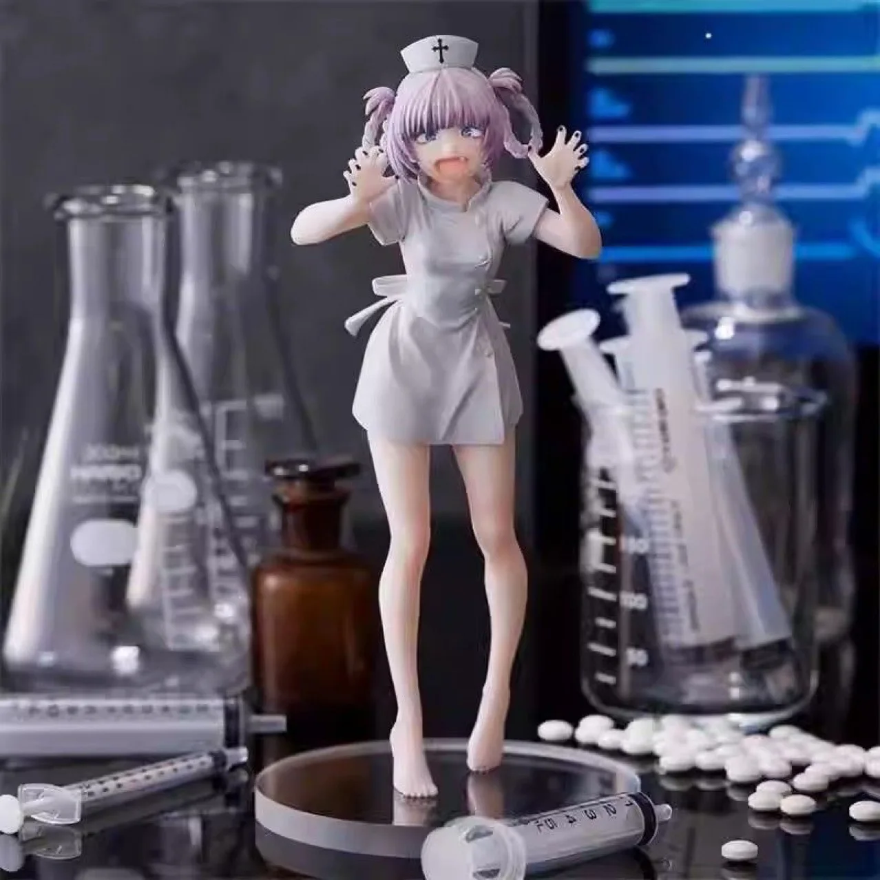 Night Song Vampire Nurse Uniform Anime Figure Collectible Model Toy Car Desktop Ornament Action Figure for Fans Gifts
Night Song Vampire Nurse Uniform Anime Figure Collectible Model Toy Car Desktop Ornament Action Figure for Fans Gifts