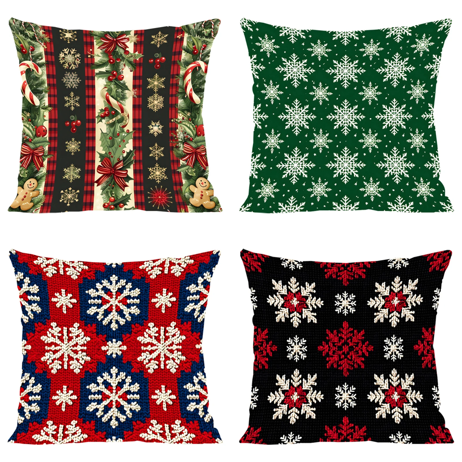 Christmas Decoration Snowflake Pattern Pillowcase Happy New Year Pillow Cover Sofa Cushion Cover Double sided Printed Pillowcase
Christmas Decoration Snowflake Pattern Pillowcase Happy New Year Pillow Cover Sofa Cushion Cover Double sided Printed Pillowcase