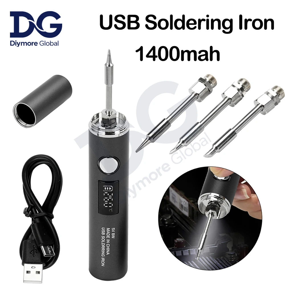 1400 мАч USB-паяльник с беспроводной зарядкой, электрический паяльник, быстрая зарядка, перезаряжаемый портативный ремонт, сварочные инструменты
1400 мАч USB-паяльник с беспроводной зарядкой, электрический паяльник, быстрая зарядка, перезаряжаемый портативный ремонт, сварочные инструменты