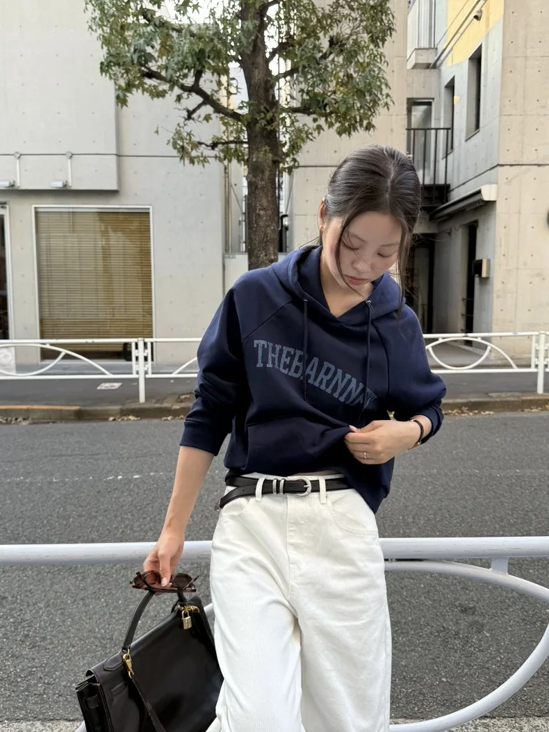 Свободная женская толстовка с капюшоном Long Sve American Sle Casual Match All Letters Dongda Gate Eight Milk Home Streetwear
Свободная женская толстовка с капюшоном Long Sve American Sle Casual Match All Letters Dongda Gate Eight Milk Home Streetwear