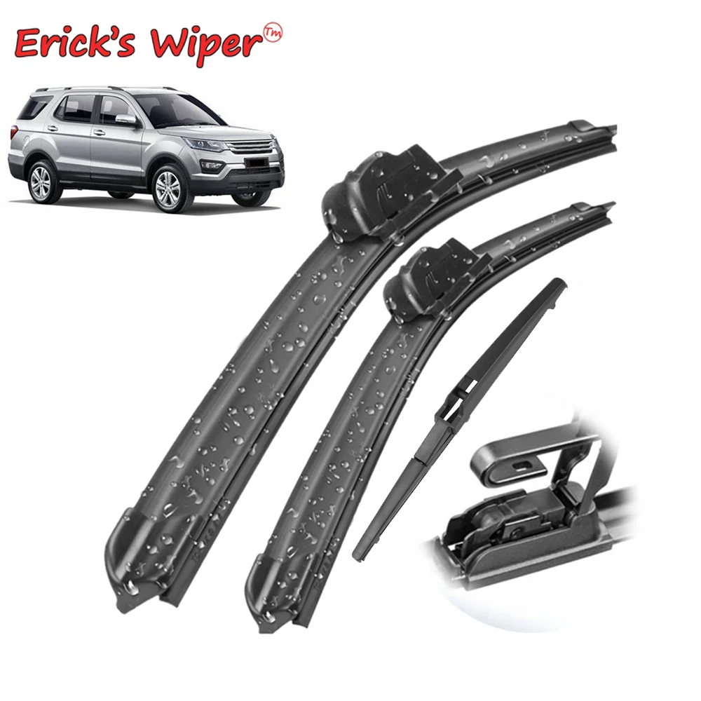 Erick's Wiper Front & Rear Wiper Blades Set Kit For Chana CX70 Hatchback 2016 - 2025 Windshield Windscreen Window 22"+19"+10"
Erick's Wiper Front & Rear Wiper Blades Set Kit For Chana CX70 Hatchback 2016 - 2025 Windshield Windscreen Window 22"+19"+10"