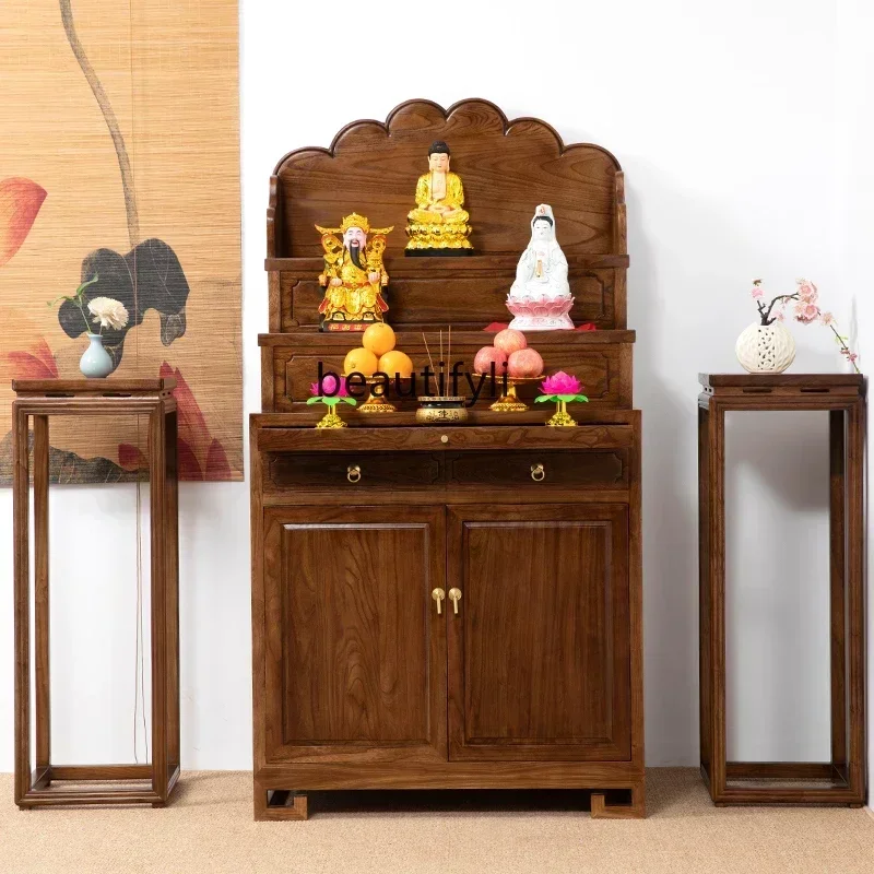 Solid wood Tibetan table heightening Buddhist platform household Buddhist hall Shentai modern Buddhist table A16
Solid wood Tibetan table heightening Buddhist platform household Buddhist hall Shentai modern Buddhist table A16