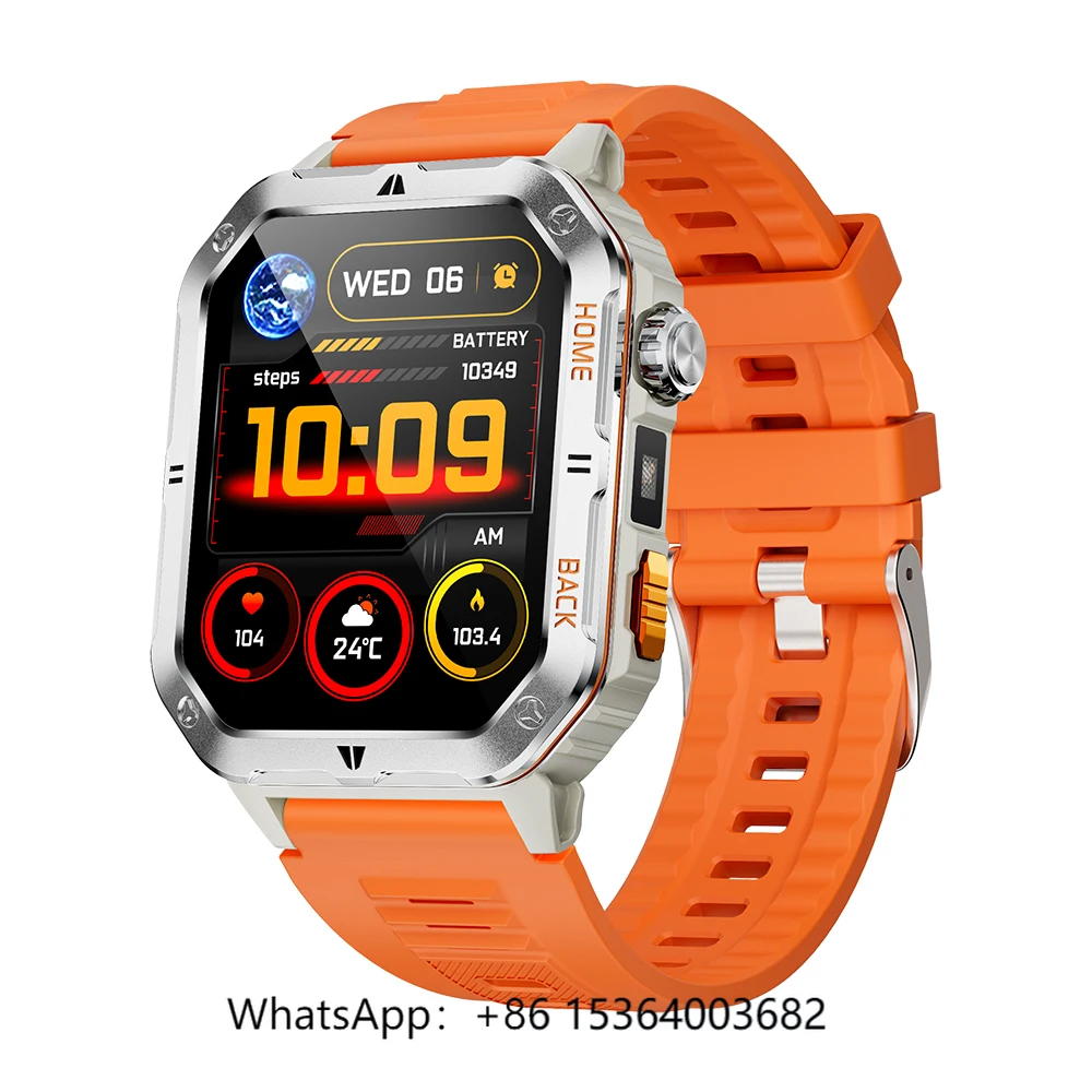 TJXL- 2.01 Inch Screen 3ATM Waterproof Smart Watch Heart Rate Blood Pressure Monitoring Men Outdoor Sports Smartwatches
TJXL- 2.01 Inch Screen 3ATM Waterproof Smart Watch Heart Rate Blood Pressure Monitoring Men Outdoor Sports Smartwatches