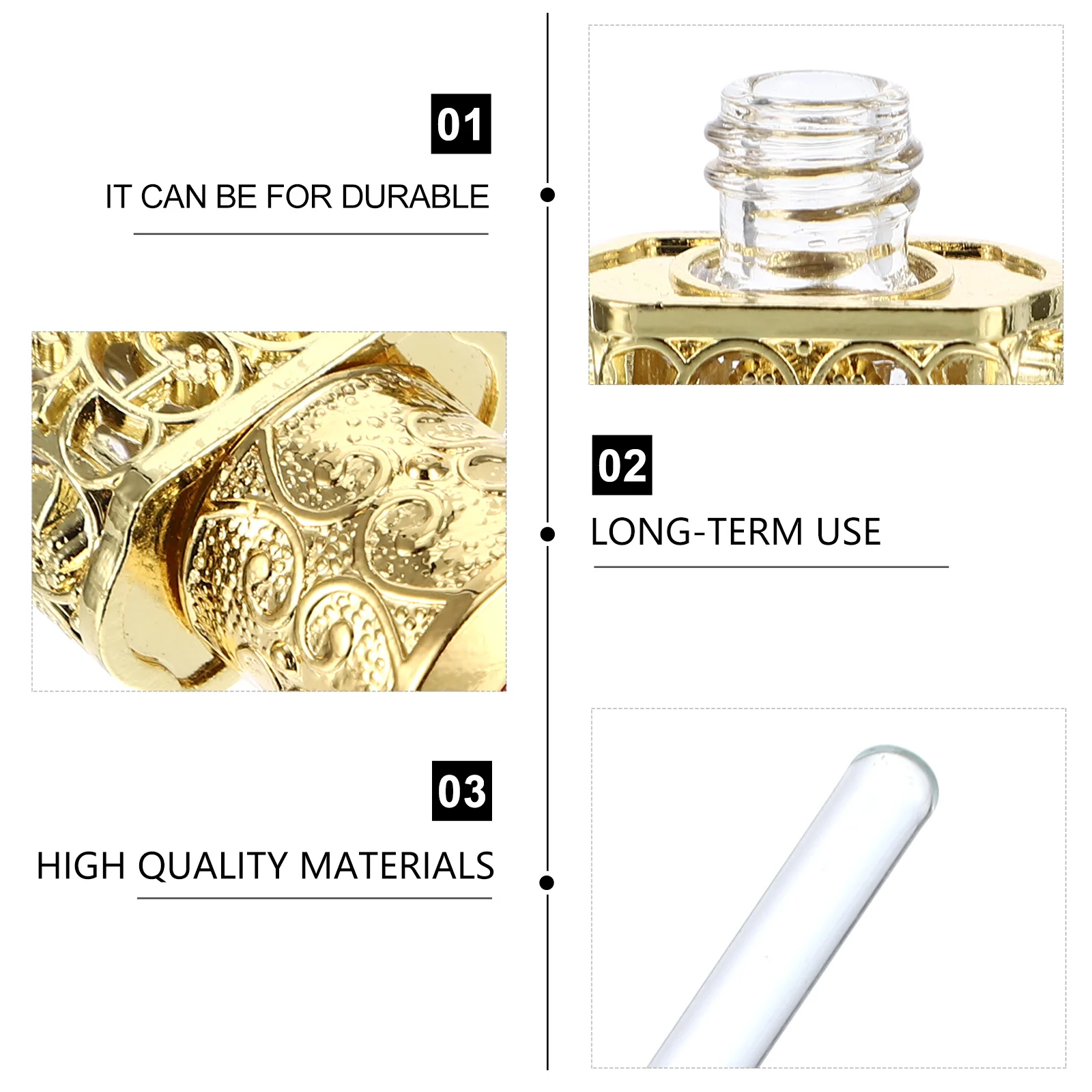 3ml Hollow Flower Exquisite Engraving Essential Oil Spray Bottle Travel Storage Metal Glass Dispenser 
3ml Hollow Flower Exquisite Engraving Essential Oil Spray Bottle Travel Storage Metal Glass Dispenser