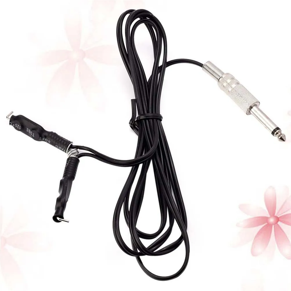 Black Tattoo Wire Clip Cord Silicone Rubber Cable For Machine Power Supply Anti-Corrosion Cord Clip Cords For Machines
Black Tattoo Wire Clip Cord Silicone Rubber Cable For Machine Power Supply Anti-Corrosion Cord Clip Cords For Machines