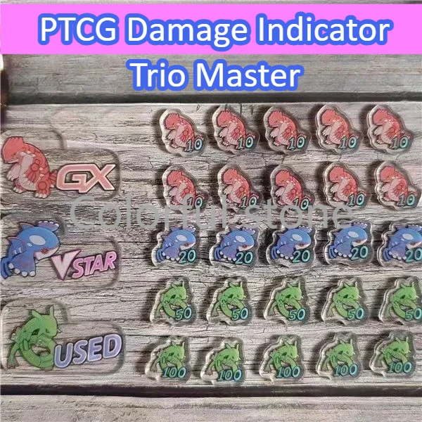 PTCG Pokemon Аниме Персонаж Трио Мастер Киогре Матч Подсчетчик повреждений Индикатор повреждений Используемая плата Vstar GX В комплект входит коробку
PTCG Pokemon Аниме Персонаж Трио Мастер Киогре Матч Подсчетчик повреждений Индикатор повреждений Используемая плата Vstar GX В комплект входит коробку