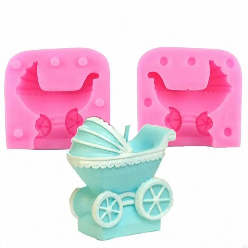 69HC Exquisite Baby Stroller Fondant Chocolate Candy Molds Polymer Craft Molds
69HC Exquisite Baby Stroller Fondant Chocolate Candy Molds Polymer Craft Molds