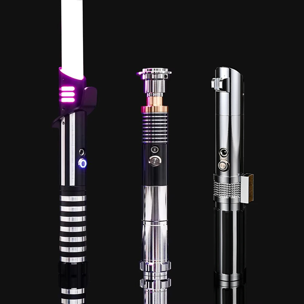 Luke RGB Metal Lightsaber Laser Sword Sabre De Luz Kpop Lightstick Flashing Rave Toys Espada Brinquedos Juguetes Zabawki
Luke RGB Metal Lightsaber Laser Sword Sabre De Luz Kpop Lightstick Flashing Rave Toys Espada Brinquedos Juguetes Zabawki