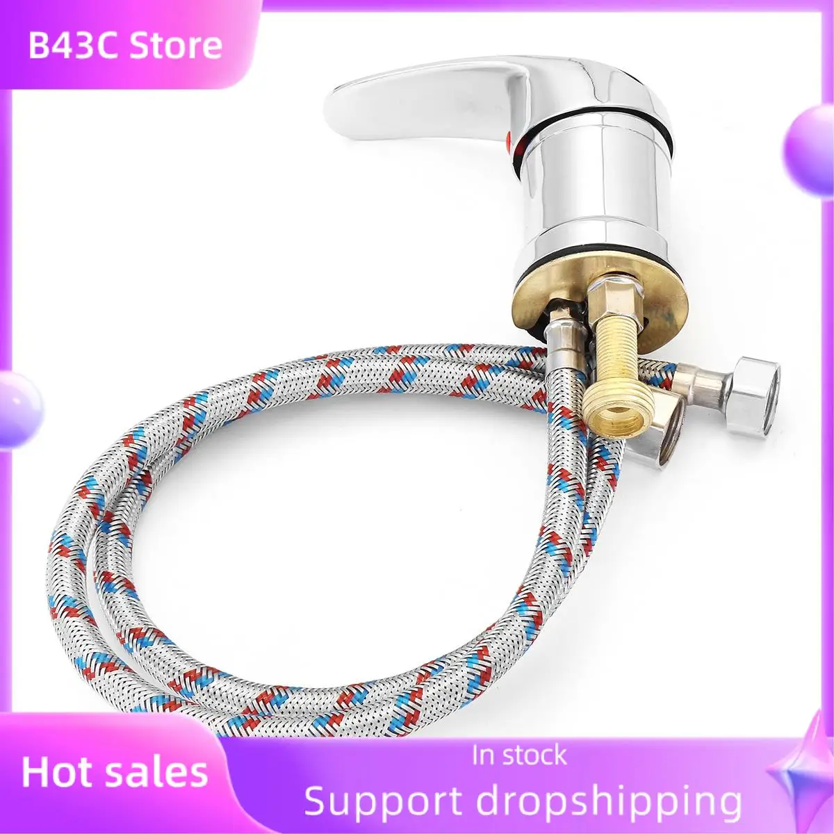 B14C Single Wide Tap Bath Sink Shower Head Spray Hose Push On Mixer Hairdresser Pet Household Faucet Extenders
B14C Single Wide Tap Bath Sink Shower Head Spray Hose Push On Mixer Hairdresser Pet Household Faucet Extenders