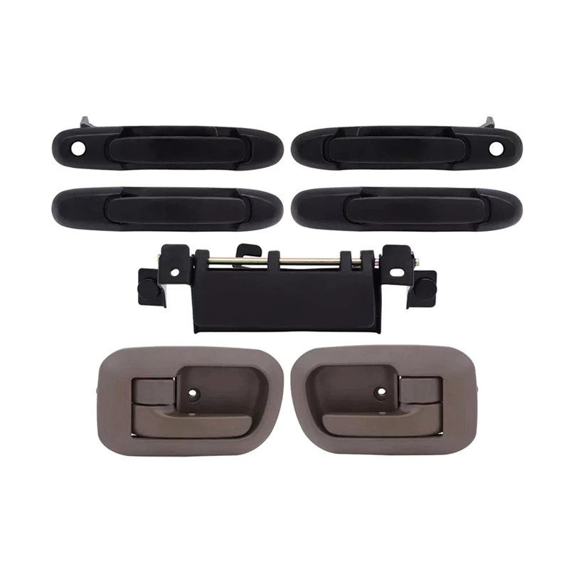 7Pcs Car Inside & Outside Left Right Door Handles + Tailgate For Toyota Sienna 1998-2003 69205-08010 69090-08010-A99F
7Pcs Car Inside & Outside Left Right Door Handles + Tailgate For Toyota Sienna 1998-2003 69205-08010 69090-08010-A99F