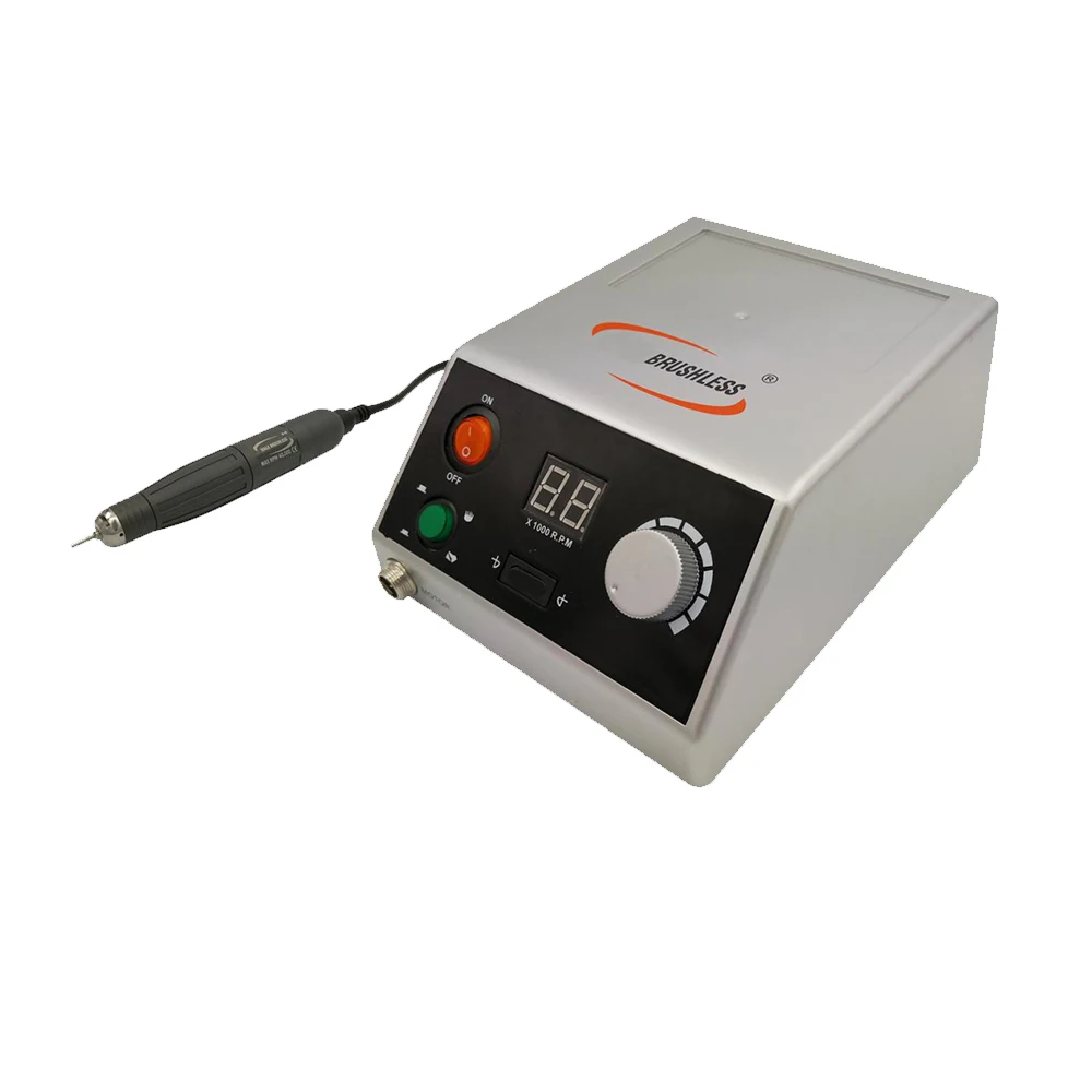 Dental Lab Electric Brushless Motor Nail Polishing Drill Micromotor Machine 45K RPM Handpiece
Dental Lab Electric Brushless Motor Nail Polishing Drill Micromotor Machine 45K RPM Handpiece