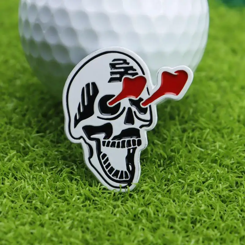 Skull Shape Golf Hat Clip Golf Ball Marker Funny Small Ball Marker Creative Magnetic Skull Golf Hat Clips Golfing Accessories
Skull Shape Golf Hat Clip Golf Ball Marker Funny Small Ball Marker Creative Magnetic Skull Golf Hat Clips Golfing Accessories