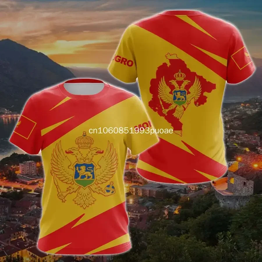 Montenegro Flag & Coat of Arms Graphic Tee Summer Casual Pullover Men's Fashion Loose T-shirts Boy Oversized Short Sleeves Tops
Montenegro Flag & Coat of Arms Graphic Tee Summer Casual Pullover Men's Fashion Loose T-shirts Boy Oversized Short Sleeves Tops
