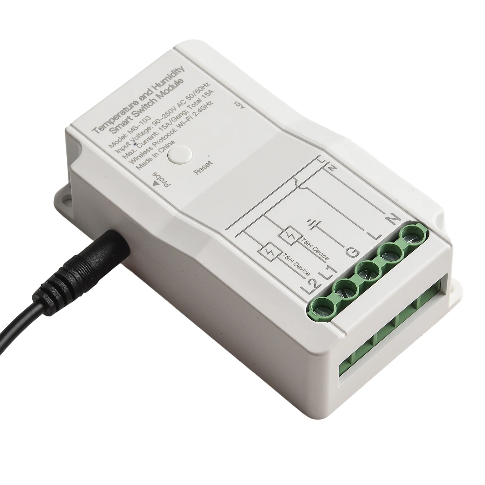 Ambient Temperature Comfortable Experience Dual Relay Output Electric Heating Humidity Controller For Tuya WiFi
Ambient Temperature Comfortable Experience Dual Relay Output Electric Heating Humidity Controller For Tuya WiFi