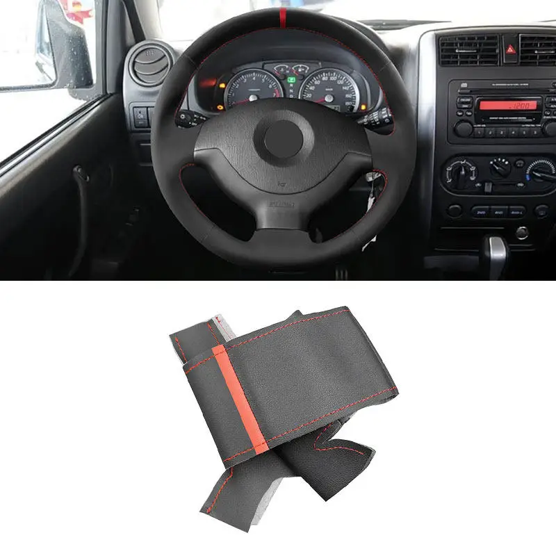 Для Suzuki Jimny 2006-2012 Автомобильный Стайлинг из микрофибры, неперфорированная кожа, сделай сам, сшитая вручную накладка на руль
Для Suzuki Jimny 2006-2012 Автомобильный Стайлинг из микрофибры, неперфорированная кожа, сделай сам, сшитая вручную накладка на руль