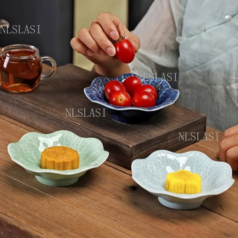Chinese Ceramic Fruit Platter Household Dessert High Footed Plate Snack Dried Fruit Platter Storage Tray Household Accessories
Chinese Ceramic Fruit Platter Household Dessert High Footed Plate Snack Dried Fruit Platter Storage Tray Household Accessories