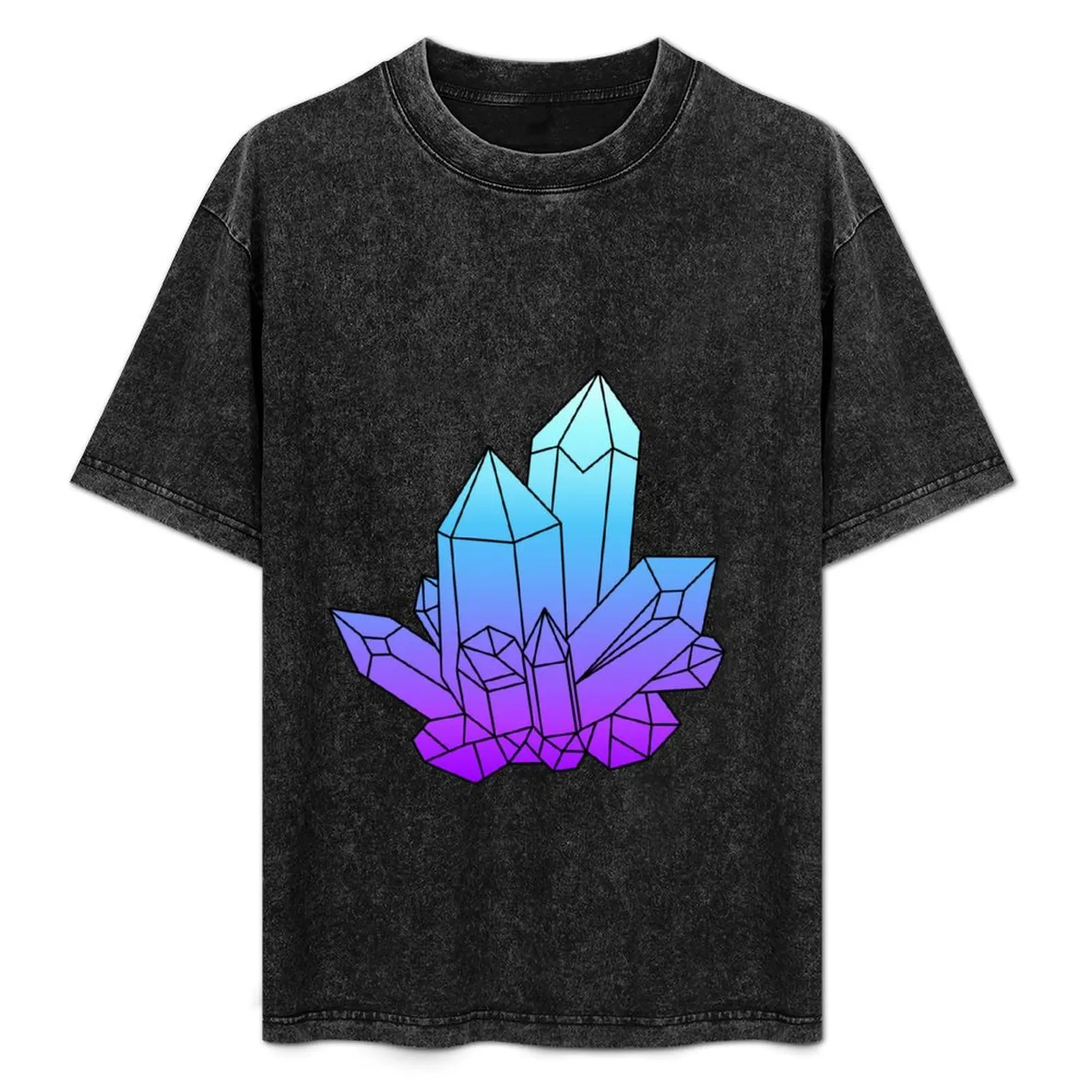 Crystal Cluster Blue and Purple T-Shirt Basic Short Sleeve Cotton Blend T-Shirt
Crystal Cluster Blue and Purple T-Shirt Basic Short Sleeve Cotton Blend T-Shirt