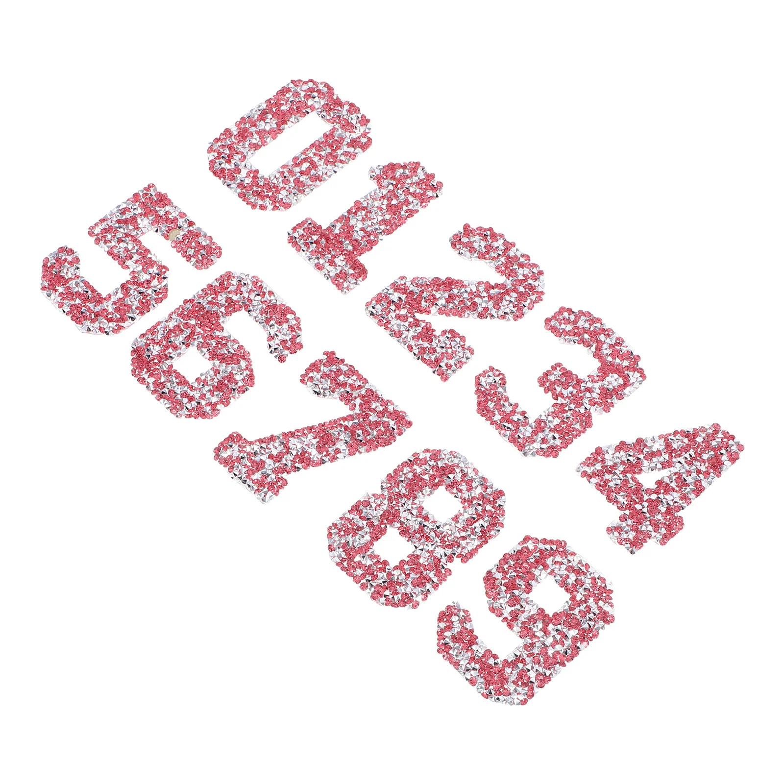 10Pcs Iron-on Rhinestone Number Patches Creative DIY Heat Transfer Appliques for Clothes Bags Jackets Adhesive Gems for Craft
10Pcs Iron-on Rhinestone Number Patches Creative DIY Heat Transfer Appliques for Clothes Bags Jackets Adhesive Gems for Craft