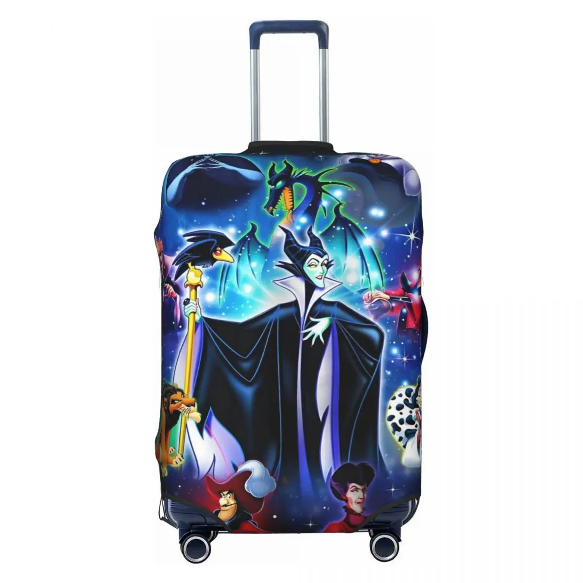 Custom Villains Ursula Maleficent Evil Queen Luggage Cover Elastic classic Travel Suitcase Protective Covers Fits 18-32 Inch
Custom Villains Ursula Maleficent Evil Queen Luggage Cover Elastic classic Travel Suitcase Protective Covers Fits 18-32 Inch