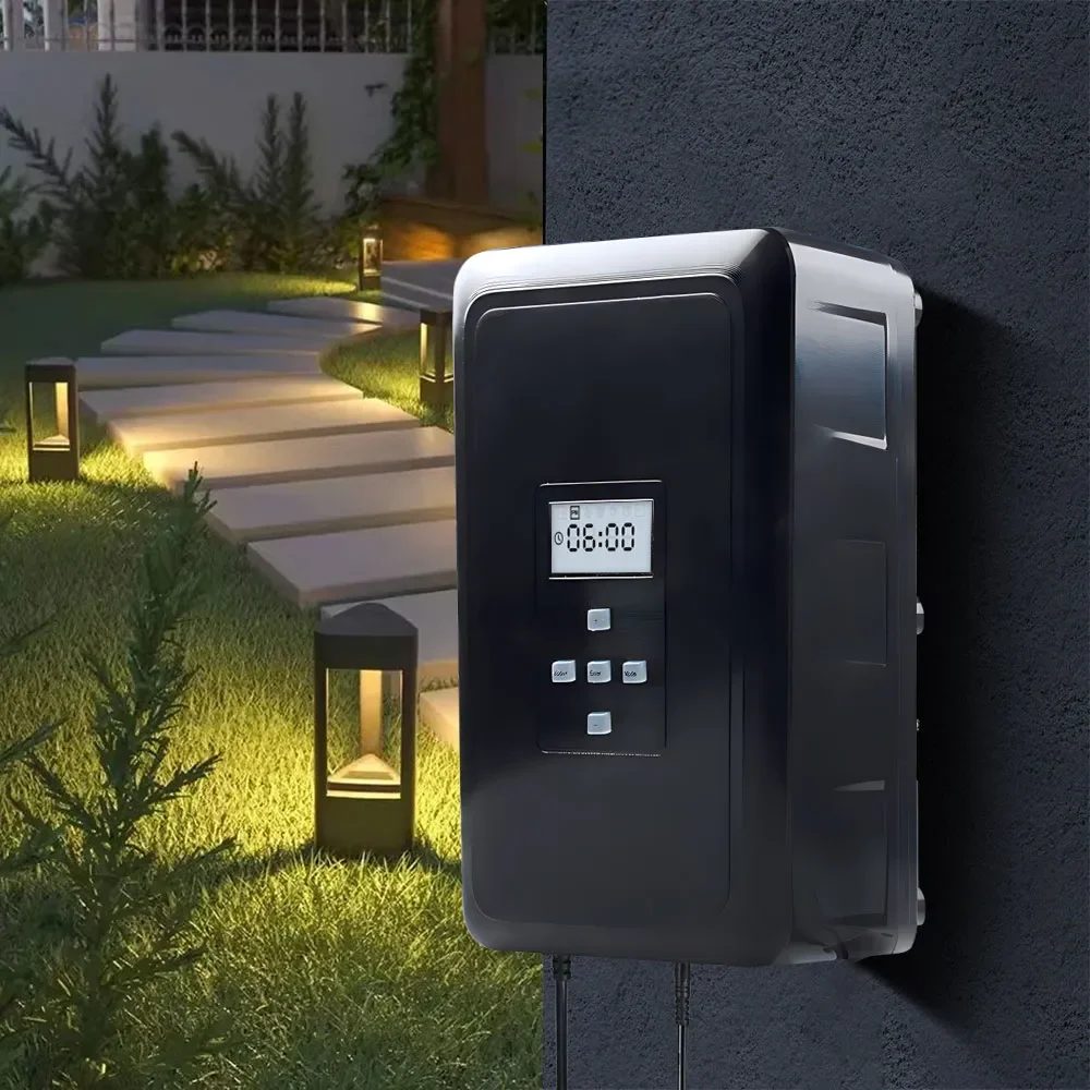 AC12V 200W Low Voltage Landscape Lighting Transformer with Photocell Sensor Landscape Transformer Waterproof for Deck Light
AC12V 200W Low Voltage Landscape Lighting Transformer with Photocell Sensor Landscape Transformer Waterproof for Deck Light
