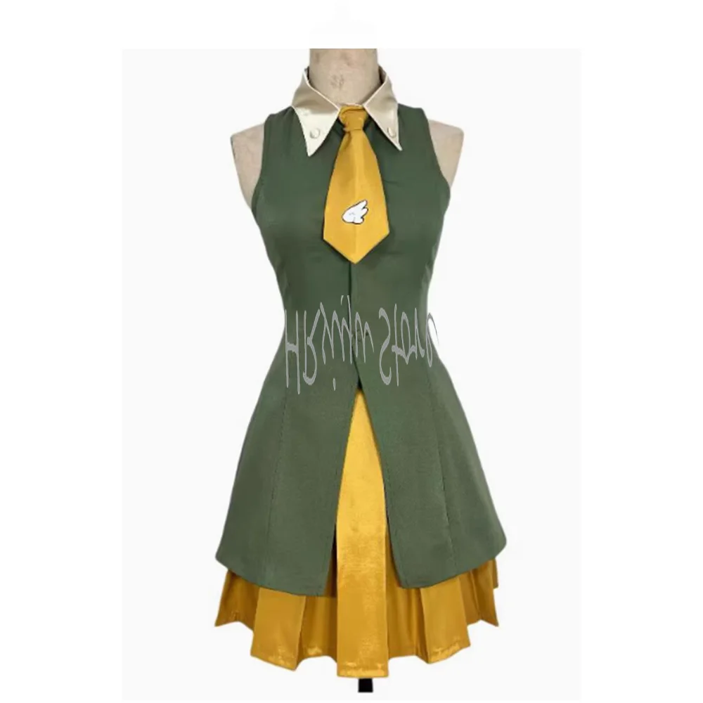 Cardcaptor Card Captor School Uniform Anime Cosplay Green Dress Suit ( customized)
Cardcaptor Card Captor School Uniform Anime Cosplay Green Dress Suit ( customized)
