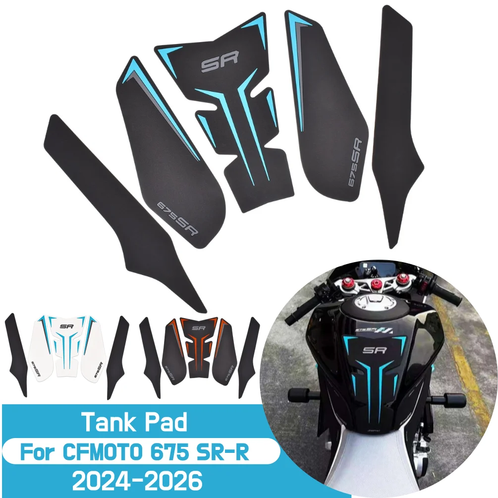 For CFMOTO 675 SR-R SR R 2024-2026 675SR Side Tank Pad Oil Gas Fuel Protector Cover Sticker Decal Motorcycle Rubber Accessories
For CFMOTO 675 SR-R SR R 2024-2026 675SR Side Tank Pad Oil Gas Fuel Protector Cover Sticker Decal Motorcycle Rubber Accessories