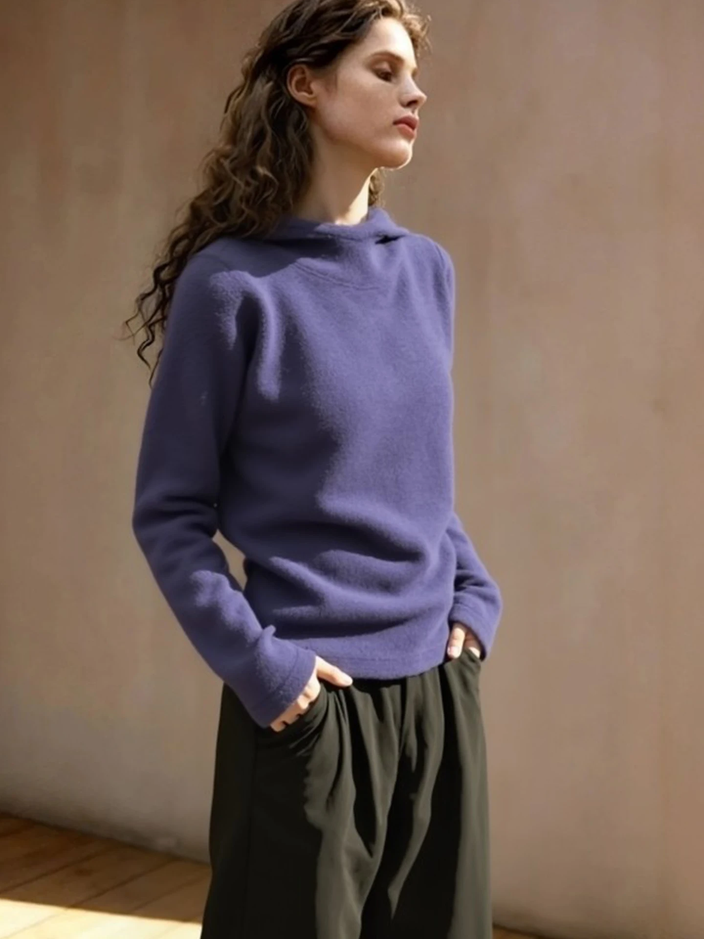 Stylish Long Sleeve Knitted Hoodie Comfortable Beautiful Spring Fashion Top Simple Versatile Casual Comfort Small Shirt
Stylish Long Sleeve Knitted Hoodie Comfortable Beautiful Spring Fashion Top Simple Versatile Casual Comfort Small Shirt
