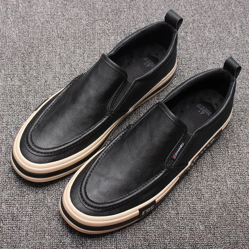 Leather Shoes for Men Flat Round Toe Man Casual Loafers Shoe Pu Summer Sale in Promotion Comfortable Retro Social Low Price On
Leather Shoes for Men Flat Round Toe Man Casual Loafers Shoe Pu Summer Sale in Promotion Comfortable Retro Social Low Price On