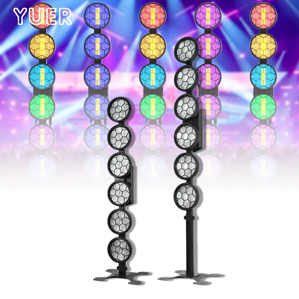 YUER 6LED Retro Lights 300W RGB COB Linear Vintage Light Stage Effect Lighting Projector for Disco Party Concert Wedding Theater
YUER 6LED Retro Lights 300W RGB COB Linear Vintage Light Stage Effect Lighting Projector for Disco Party Concert Wedding Theater