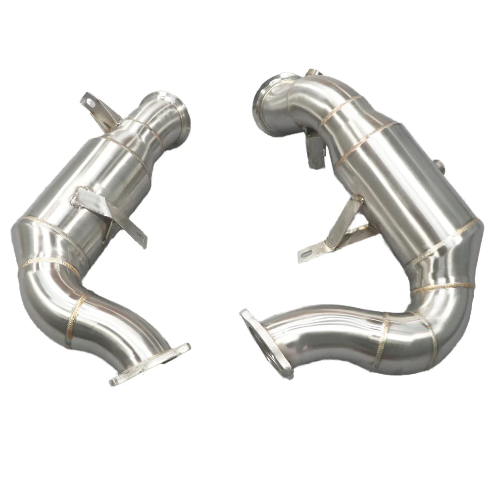 For Porsche MacanS Turbo Three Way Catalytic Converter Exhaust Downpipe New Condition for 3.0T and 3.6T Models
For Porsche MacanS Turbo Three Way Catalytic Converter Exhaust Downpipe New Condition for 3.0T and 3.6T Models