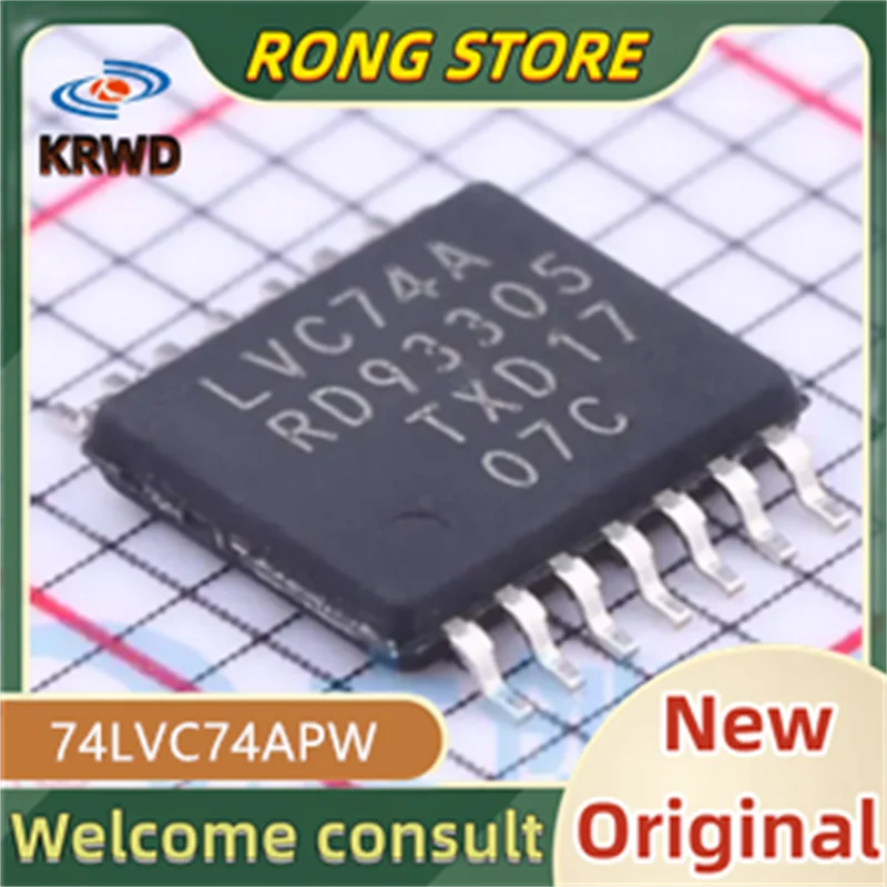 10PCS LVC74A New and original 74LVC74APW 74LVC74AP 74LVC74A 74LVC74
10PCS LVC74A New and original 74LVC74APW 74LVC74AP 74LVC74A 74LVC74