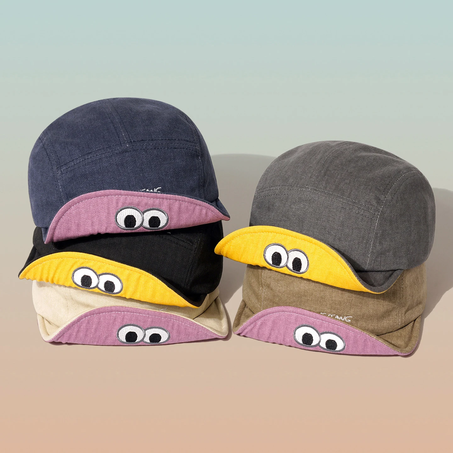 Korean version of funny emoticon hat - Spring/Summer cute cartoon soft brimmed baseball cap short brimmed baseball cap
Korean version of funny emoticon hat - Spring/Summer cute cartoon soft brimmed baseball cap short brimmed baseball cap