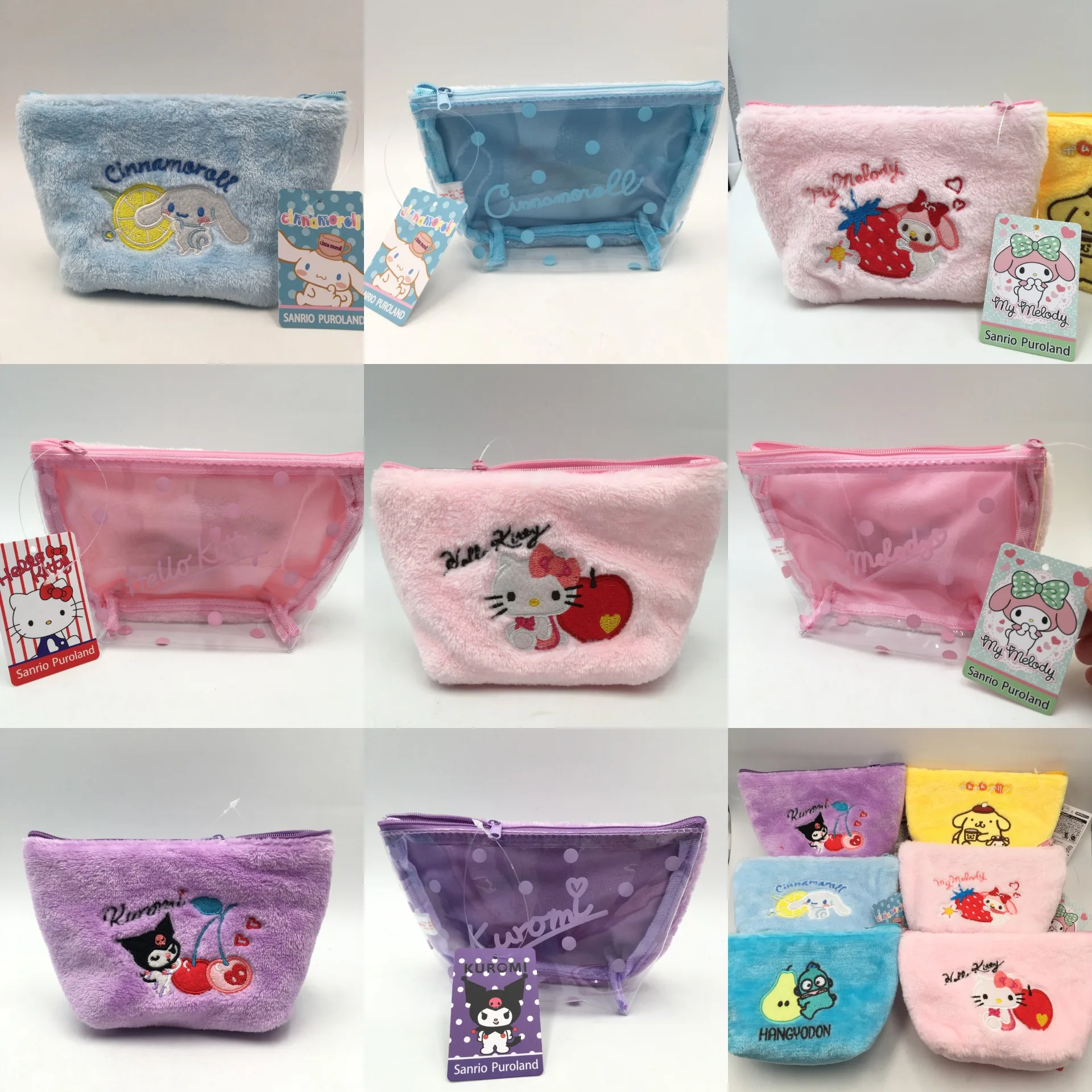2024 Sanrio Hello Kitty Makeup Bag Plush Y2K Cosmetic Bag Kuromi My Melody Makeup Travel Storage Bags Soft Stuffed Toy Girl Gift
2024 Sanrio Hello Kitty Makeup Bag Plush Y2K Cosmetic Bag Kuromi My Melody Makeup Travel Storage Bags Soft Stuffed Toy Girl Gift