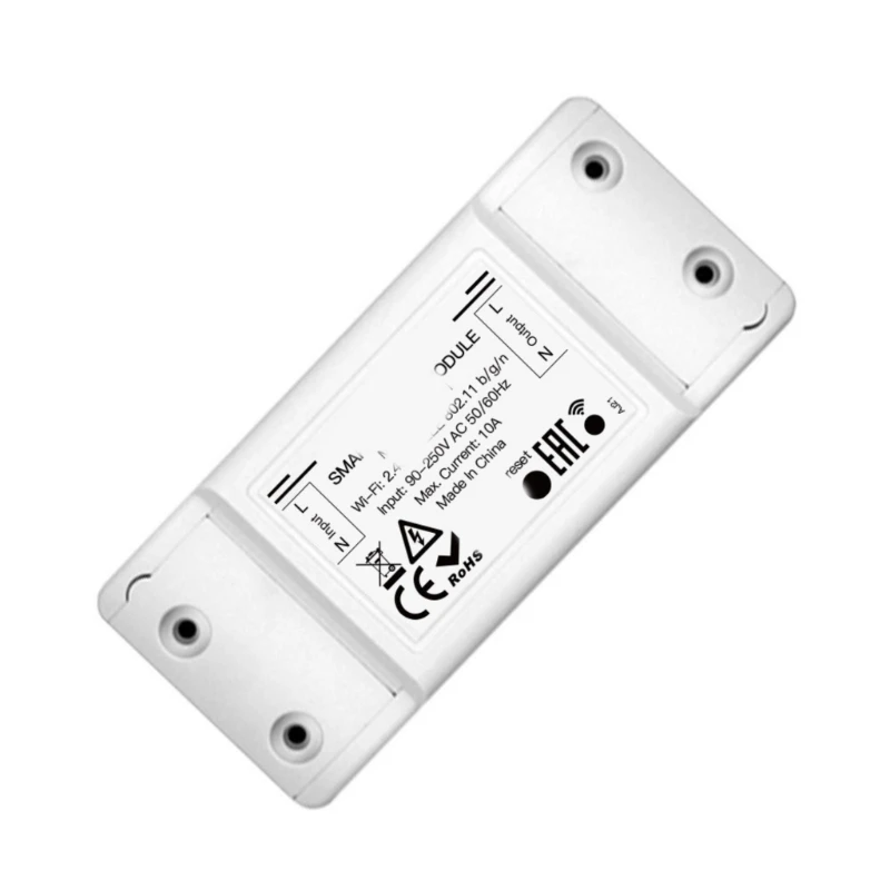 M5TD Remote Switches WiFi AC90-250V 10A Wireless Relays Switching Module With Voice Control & Timer Function
M5TD Remote Switches WiFi AC90-250V 10A Wireless Relays Switching Module With Voice Control & Timer Function