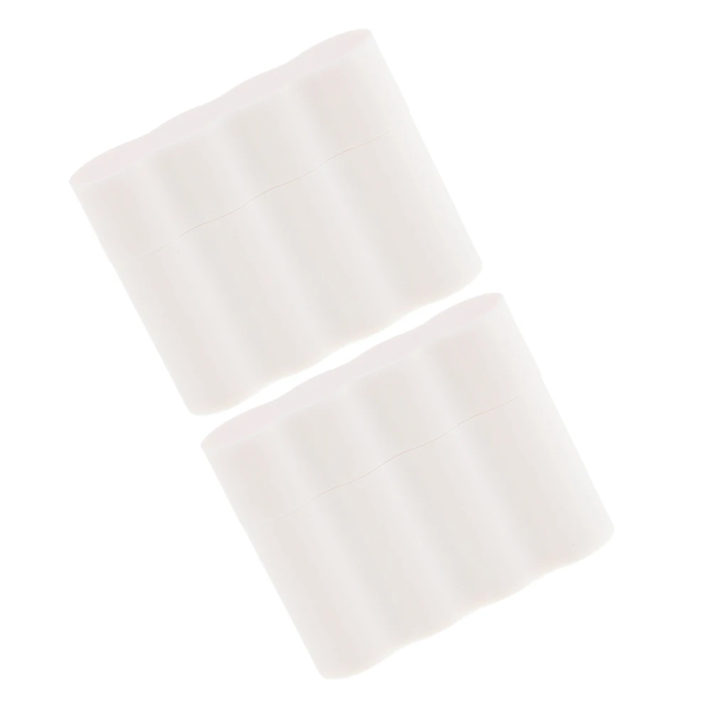 2Pcs Portable Organizer Box 4-Slot White Plastic Storage Case Rv Travel Home Office Use Protective Container
2Pcs Portable Organizer Box 4-Slot White Plastic Storage Case Rv Travel Home Office Use Protective Container