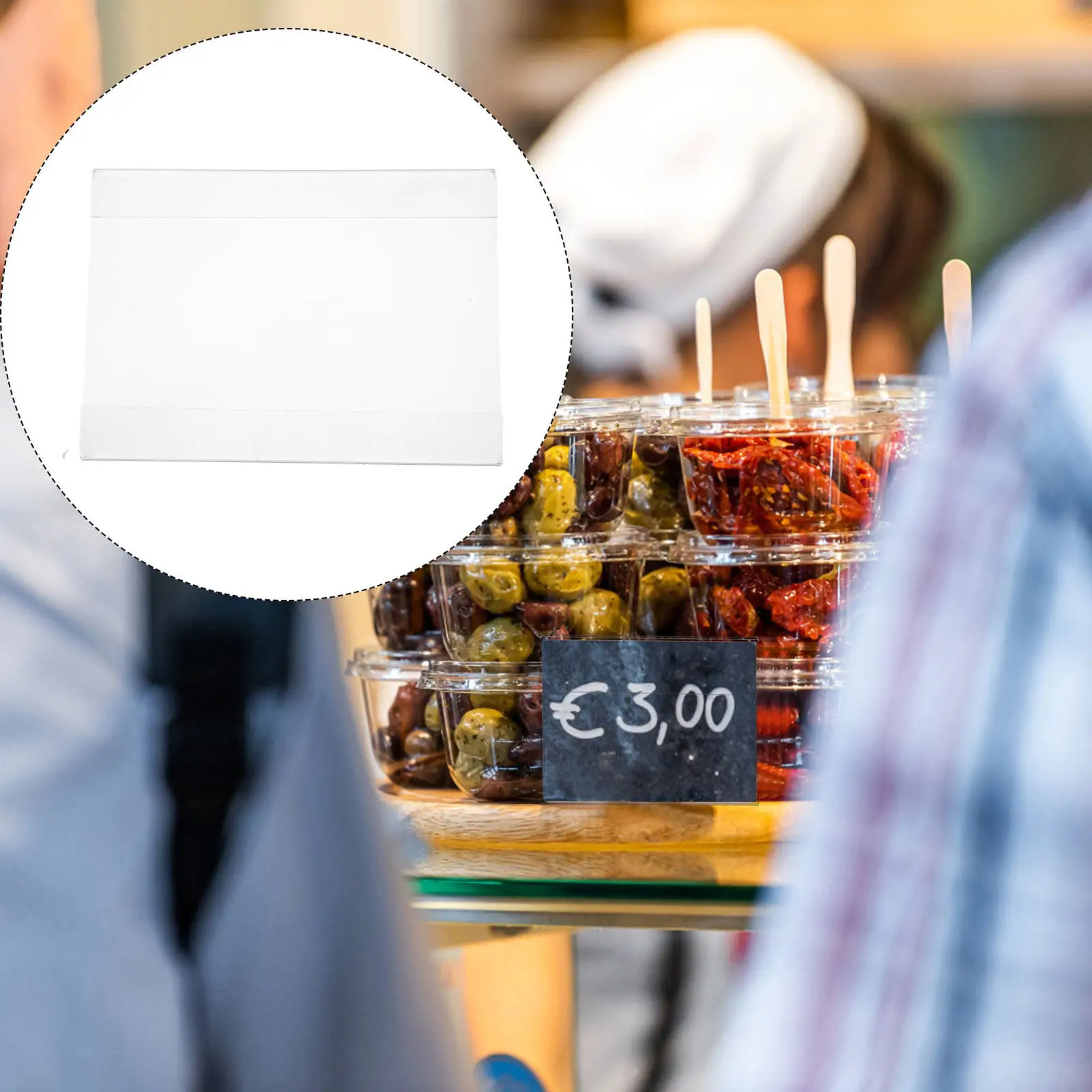 5Pcs Acrylic Price Label Holders Clear Retail Sign Holders for Store Shelf Price Tag Display and Product Information
5Pcs Acrylic Price Label Holders Clear Retail Sign Holders for Store Shelf Price Tag Display and Product Information