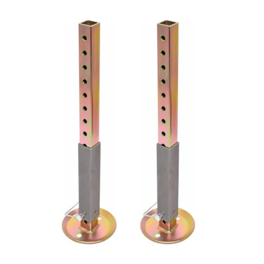 Telescoping Stabilizer Jack SJR-208-2PK - Pair for RVs, aluminum, black, 2000 lb capacity, corrosion-resistant, easy-lock mecha
Telescoping Stabilizer Jack SJR-208-2PK - Pair for RVs, aluminum, black, 2000 lb capacity, corrosion-resistant, easy-lock mecha