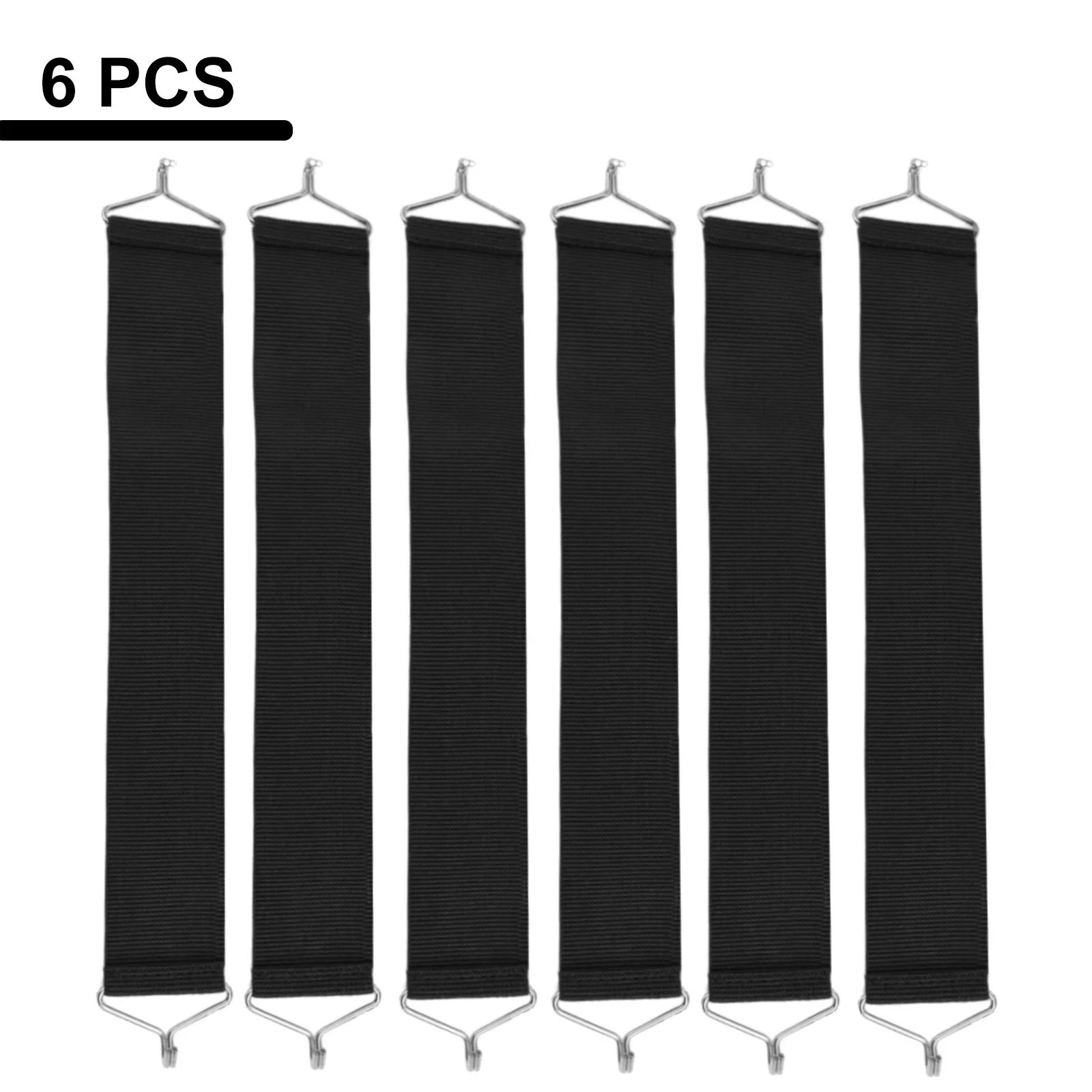 6 Pcs Thickened Fabric Reinforced Chair Belts With Metal Hooks For Anti Gravity Lounge Recliner Sun Bed Repair Replacement Parts
6 Pcs Thickened Fabric Reinforced Chair Belts With Metal Hooks For Anti Gravity Lounge Recliner Sun Bed Repair Replacement Parts