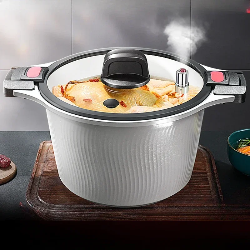 Ceramic Micro Pressure Soup Pot Household Stew Pot New Non-stick Braising Pot Soup Micro Pressure Lock Fresh Pots for Cooking
Ceramic Micro Pressure Soup Pot Household Stew Pot New Non-stick Braising Pot Soup Micro Pressure Lock Fresh Pots for Cooking