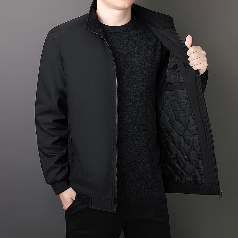 Thickening Solid Color Jacket Casual Coat Men's Business Coats Jacket Mens 6XL 7XL 8XL Slim Autumn Winter New Men Cotton Jacket
Thickening Solid Color Jacket Casual Coat Men's Business Coats Jacket Mens 6XL 7XL 8XL Slim Autumn Winter New Men Cotton Jacket