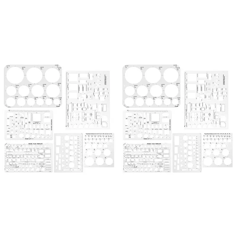 AA49 12 шт. круглый шаблон для рисования, трафареты геометрической формы, круглая квадратная измерительная линейка для рисования опалом здания
AA49 12 шт. круглый шаблон для рисования, трафареты геометрической формы, круглая квадратная измерительная линейка для рисования опалом здания