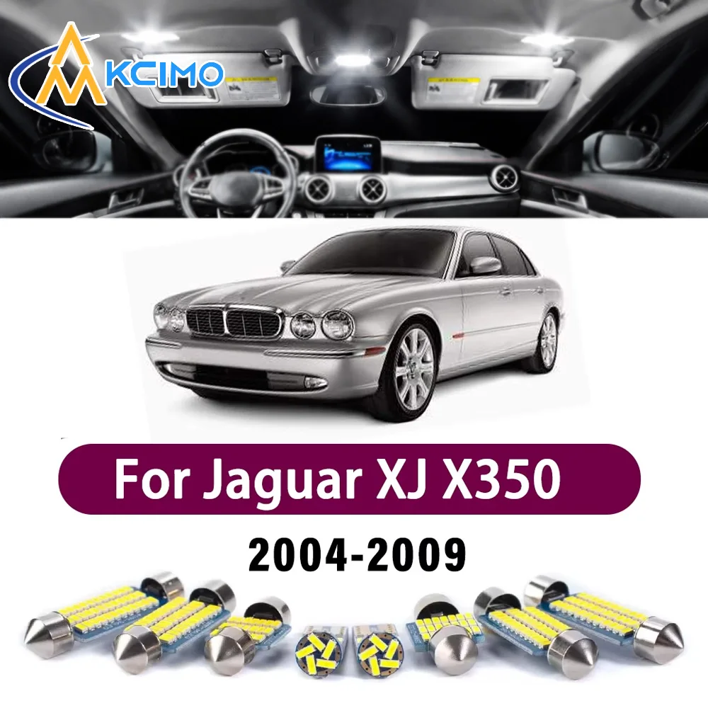Superior LED Interior Kit for Jaguar XJ X350 X358 XJ6 XJ8 XJR 2004-2009 2006 2007 Premium Errorless Dome Map Trunk Vehicle Lamps
Superior LED Interior Kit for Jaguar XJ X350 X358 XJ6 XJ8 XJR 2004-2009 2006 2007 Premium Errorless Dome Map Trunk Vehicle Lamps