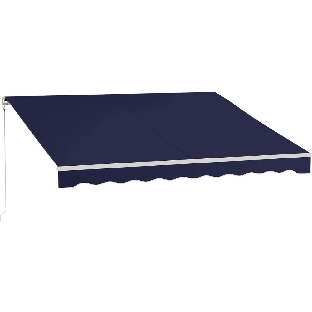 12' x 10' Electric Awning, Retractable Awning, UV Protection Sun Shade Shelter with Remote Controller and Manual Crank Handle f
12' x 10' Electric Awning, Retractable Awning, UV Protection Sun Shade Shelter with Remote Controller and Manual Crank Handle f