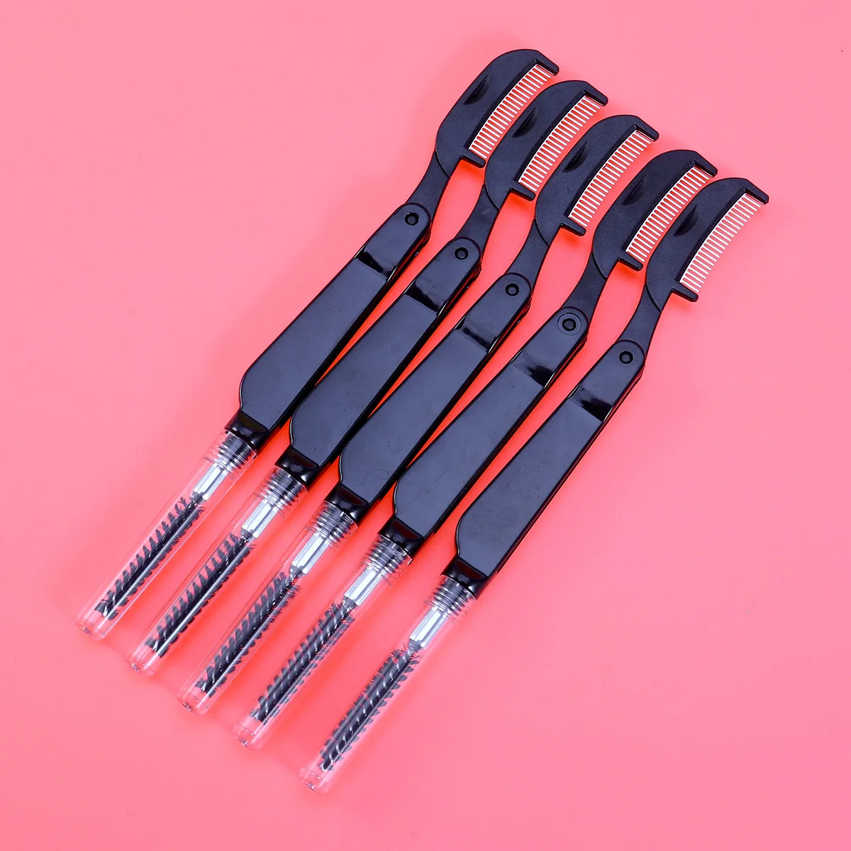 3PCS Eyelash Brush Eyebrow Comb Dual Purpose Black Mascara Wands Lightweight Handles Makeup Applicators Beauty Tools
3PCS Eyelash Brush Eyebrow Comb Dual Purpose Black Mascara Wands Lightweight Handles Makeup Applicators Beauty Tools