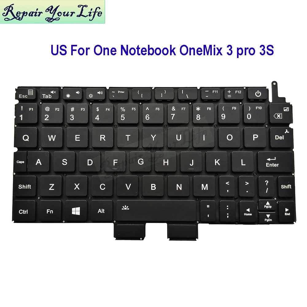 US English Keyboard For One Netbook OneMix 3 PRO 3S One Mix 3Pro A09E K845 KY202-1 Replacement Keyboards Notebook Teclado Parts
US English Keyboard For One Netbook OneMix 3 PRO 3S One Mix 3Pro A09E K845 KY202-1 Replacement Keyboards Notebook Teclado Parts