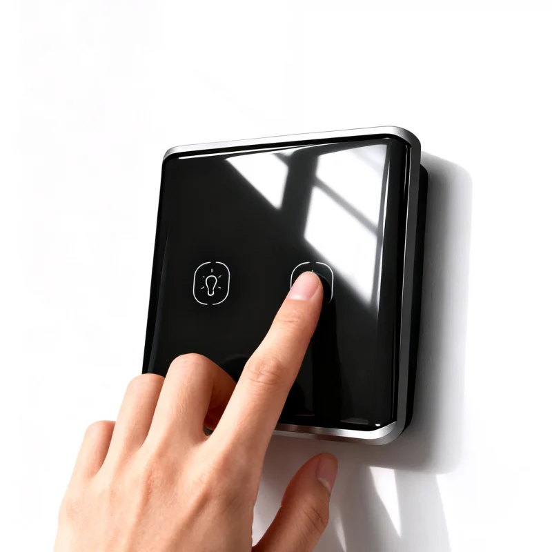 New Tuya WiFi Smart Curved Panel 86-Type EU Switch Tempered Glass Mirror Single/Neutral Wire, Alexa/Google Voice Control
New Tuya WiFi Smart Curved Panel 86-Type EU Switch Tempered Glass Mirror Single/Neutral Wire, Alexa/Google Voice Control