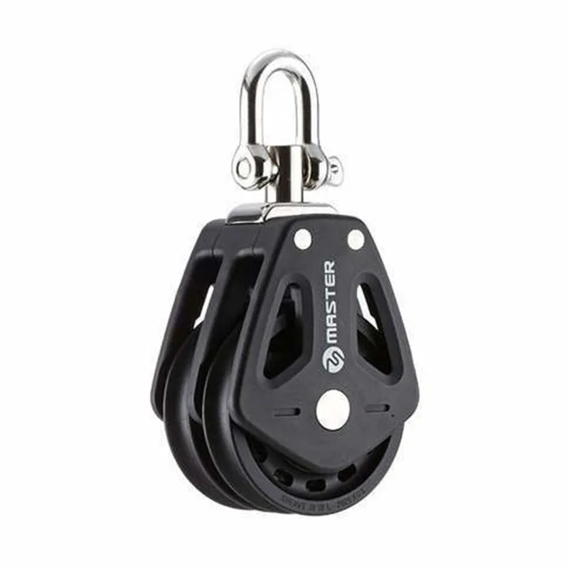 Sailboat Dinghy Hardware 72mm 2 5/6" Double Swivel Shackle Plain Bearing Block BP-7203F
Sailboat Dinghy Hardware 72mm 2 5/6" Double Swivel Shackle Plain Bearing Block BP-7203F