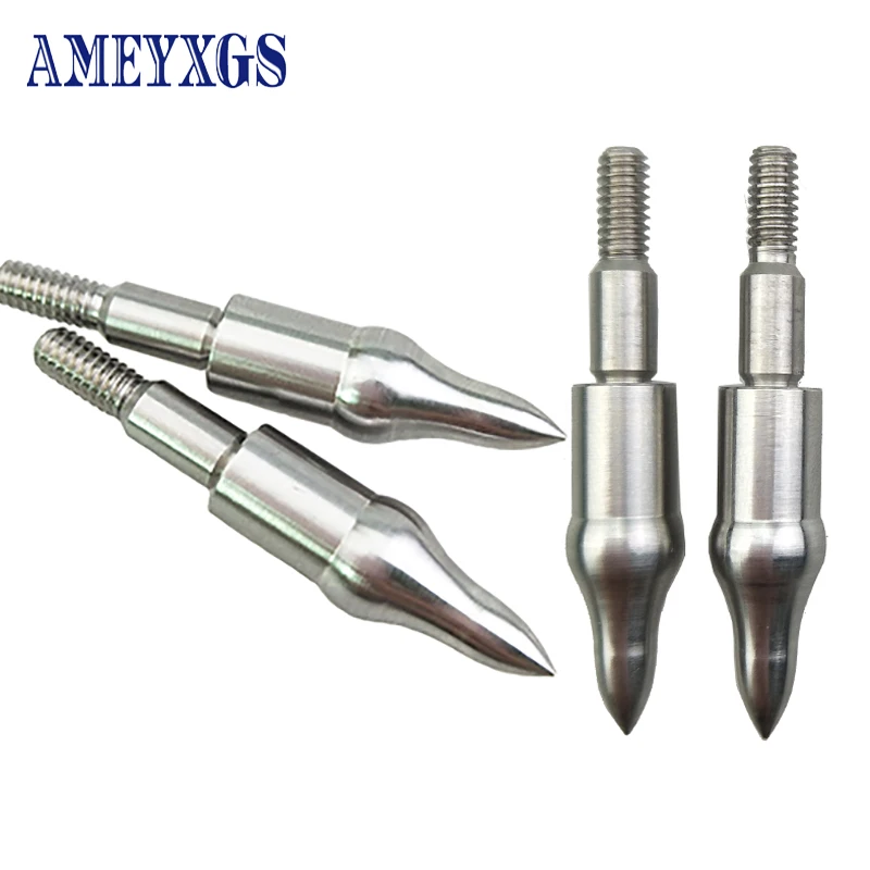 6/12pcs Arrowhead Archery Target Broadhead 125/150 Grain Hunting ArrowTips Stainless Steel Universal Thread Shooting Accessories
6/12pcs Arrowhead Archery Target Broadhead 125/150 Grain Hunting ArrowTips Stainless Steel Universal Thread Shooting Accessories