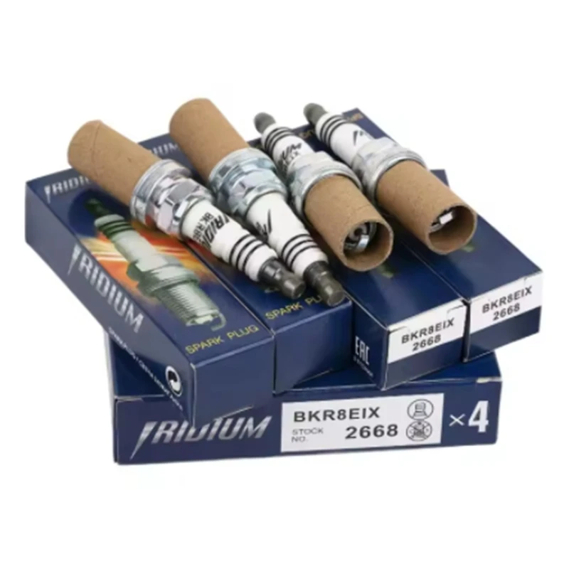 4 pieces of BKR8EIX 2668 iridium spark plugs suitable for Audi A3 A4 A5 TT TTS Volkswagen CC Golf/GTI Jetta Passat
4 pieces of BKR8EIX 2668 iridium spark plugs suitable for Audi A3 A4 A5 TT TTS Volkswagen CC Golf/GTI Jetta Passat