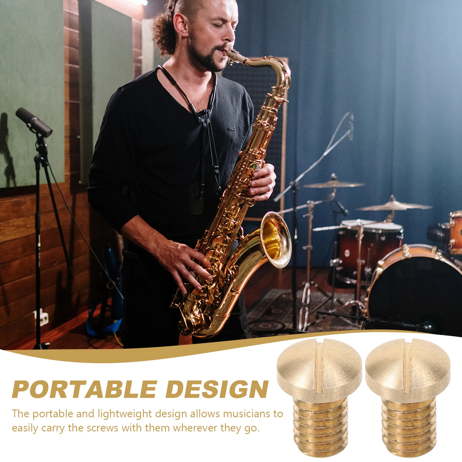 10 Pcs Saxophone Screw Accessories Neck Tightening Screws Soprano Alto Replacement 
10 Pcs Saxophone Screw Accessories Neck Tightening Screws Soprano Alto Replacement